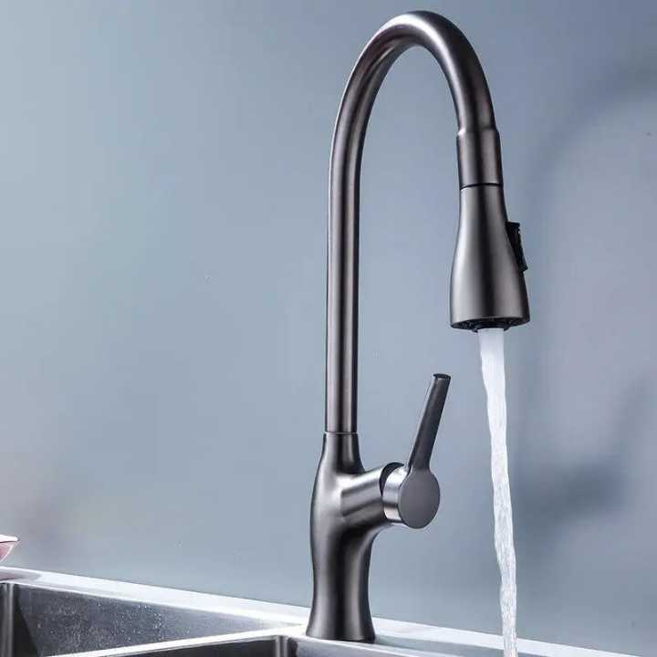 شیر ظرفشویی شاوری لوکس شیلنگ دار